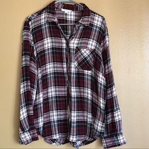 Flannel button down